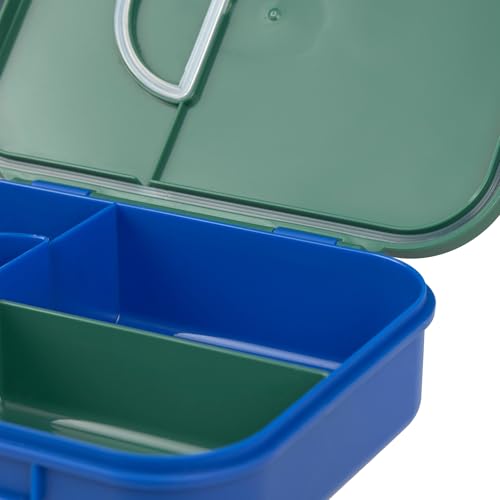 LÄSSIG Little Gang “Rainbow Green” kids' snack box