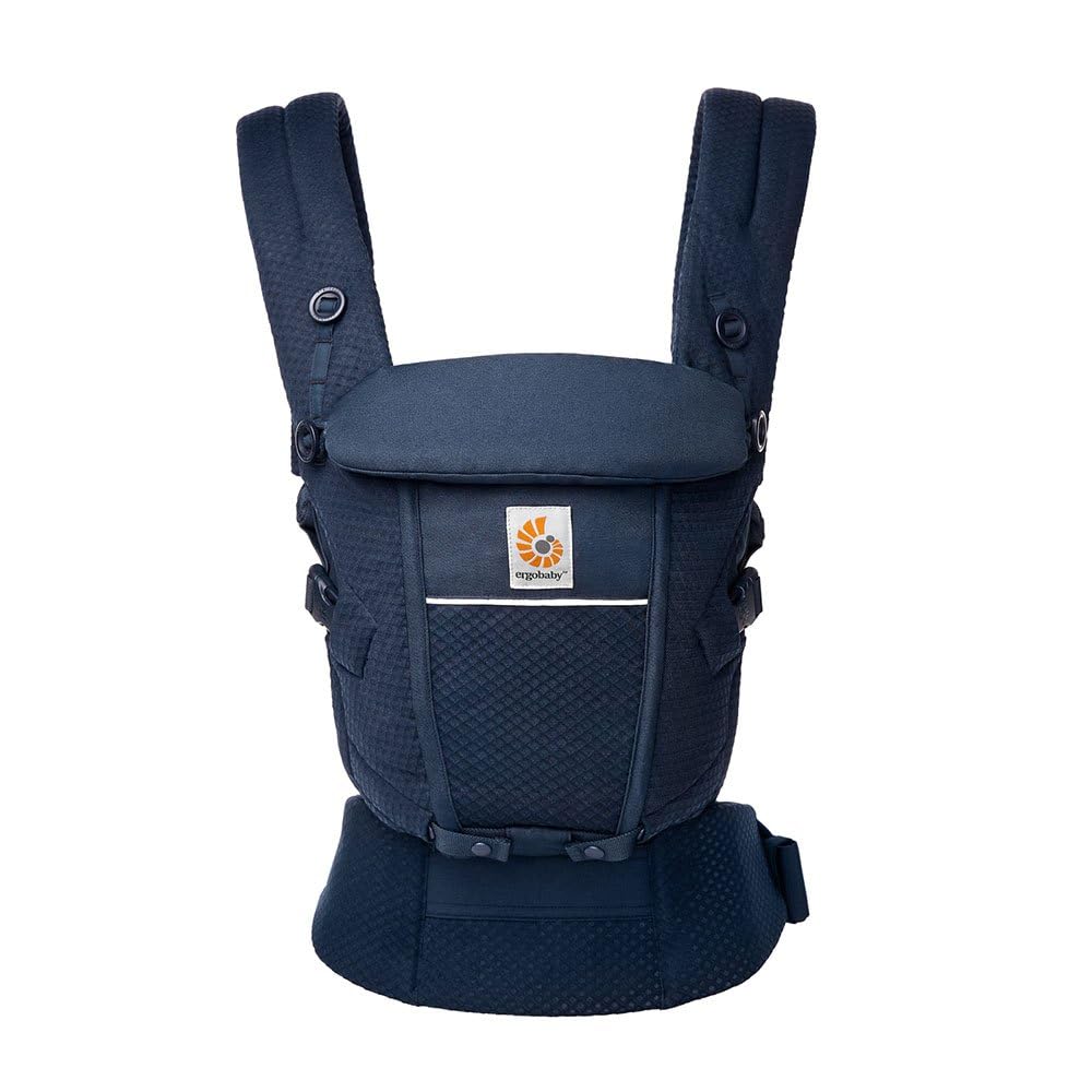 Ergobaby Adapt SoftFlex Mesh baby carrier, 0–4 years, 3 positions, dark blue