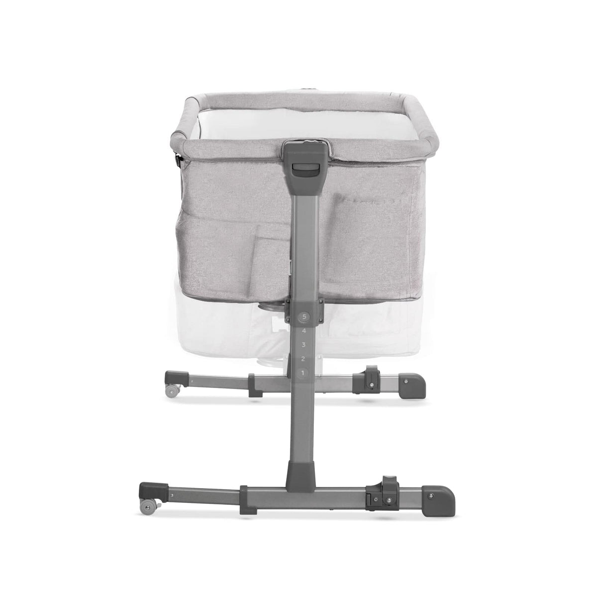 Kinderkraft NESTE UP beebivoodi 2-ühes, hall, 0-75 cm, 9 kg