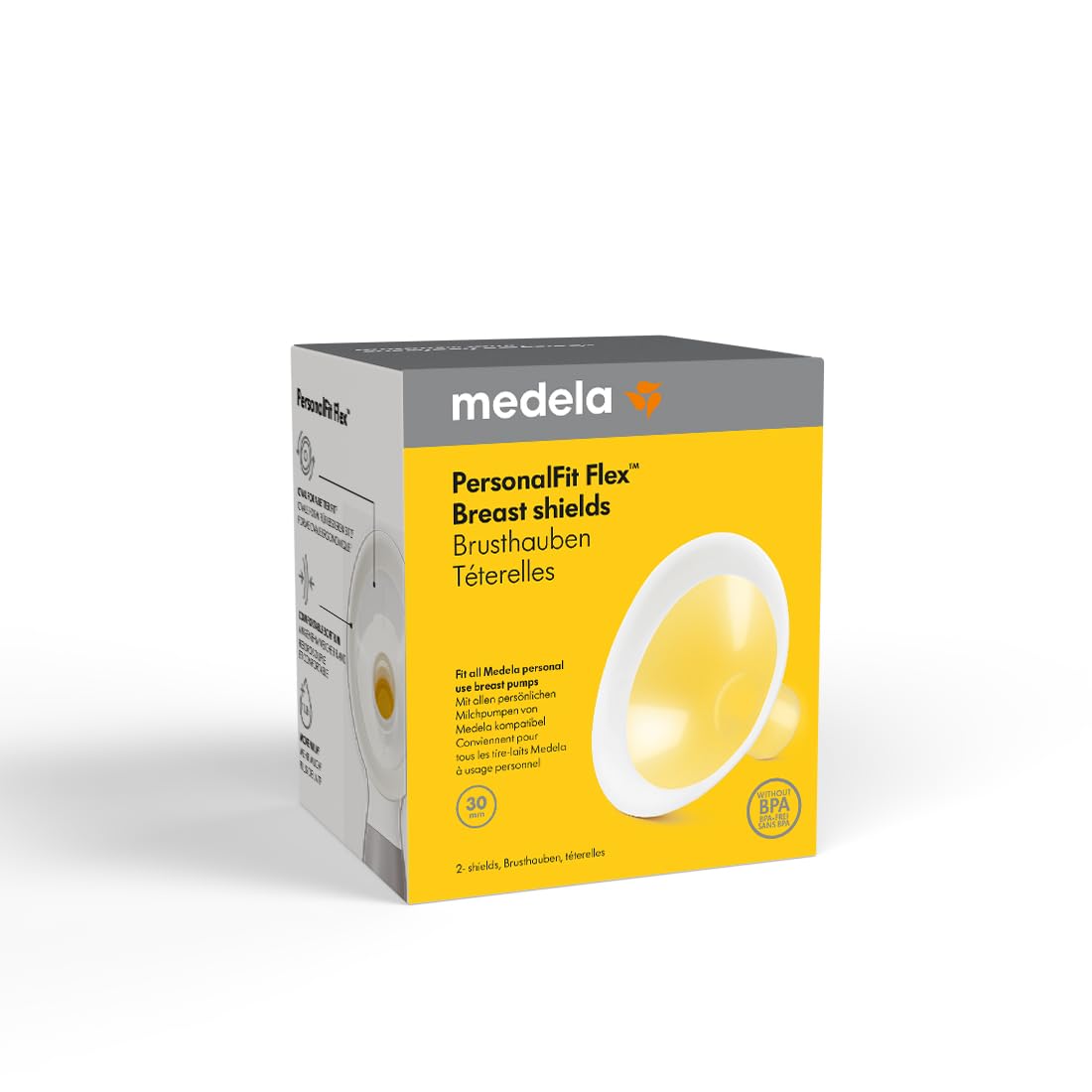 Medela PersonalFit Flex rinnapumba lehter, XL 30 mm, 2 tk