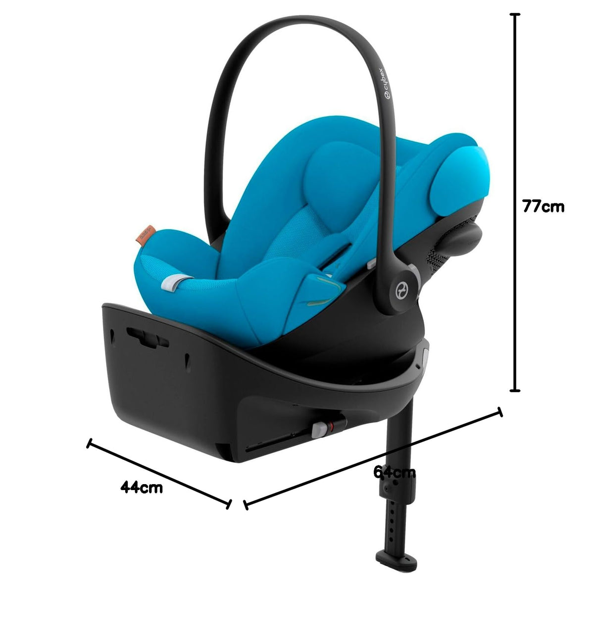 Cybex Base G ISOFIX base for Cloud G and Sirona G i-Size car seats, black