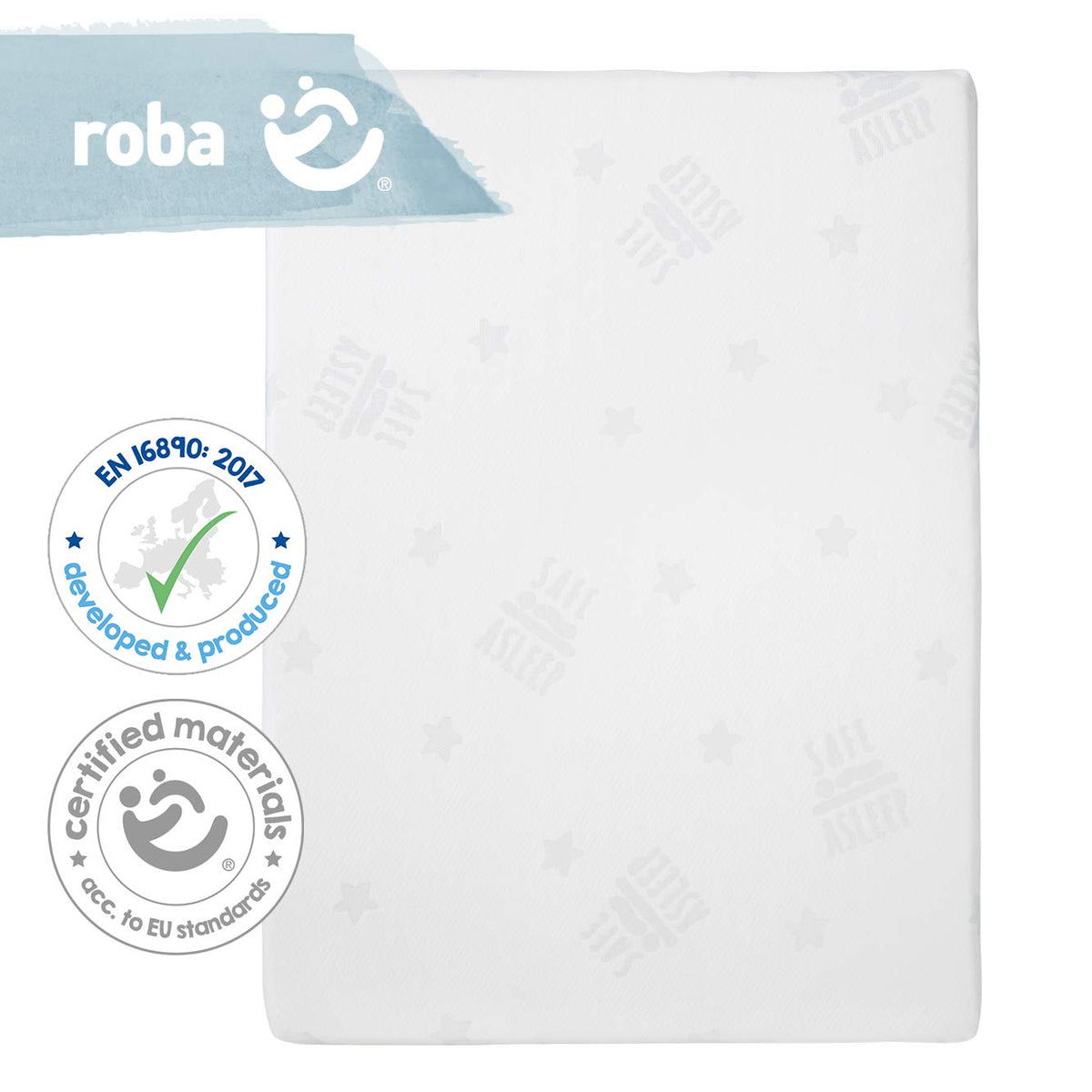 Roba Safe Asleep AIR madrats 75 × 100 cm, valge