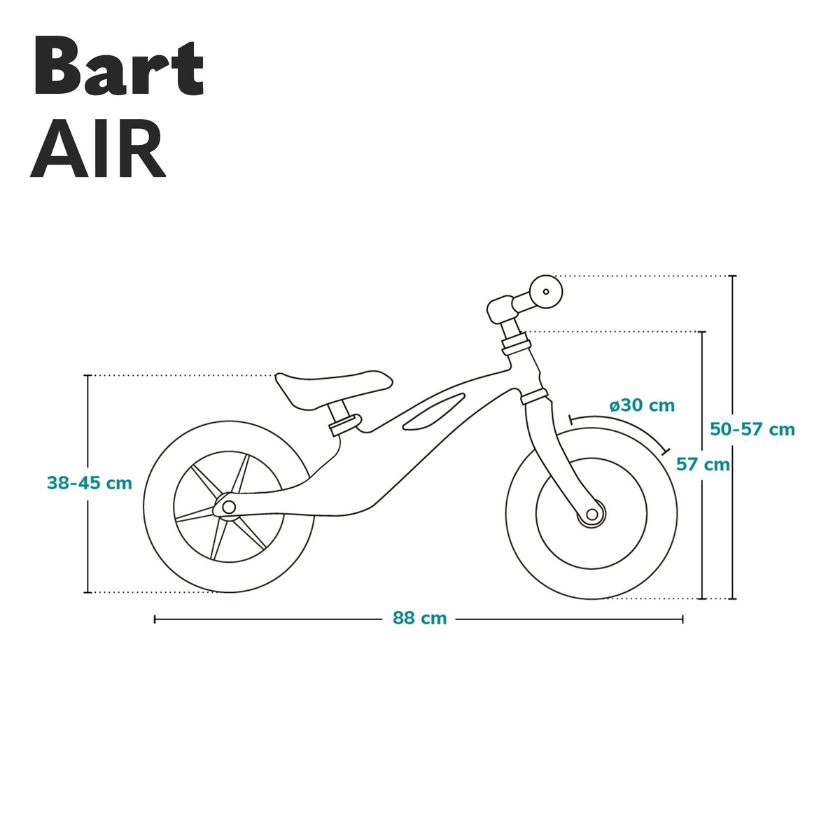 lionelo tasakaaluratas/jooksuratas BART AIR 12 tolli, PINK VIOLET, 2-5-aastastele