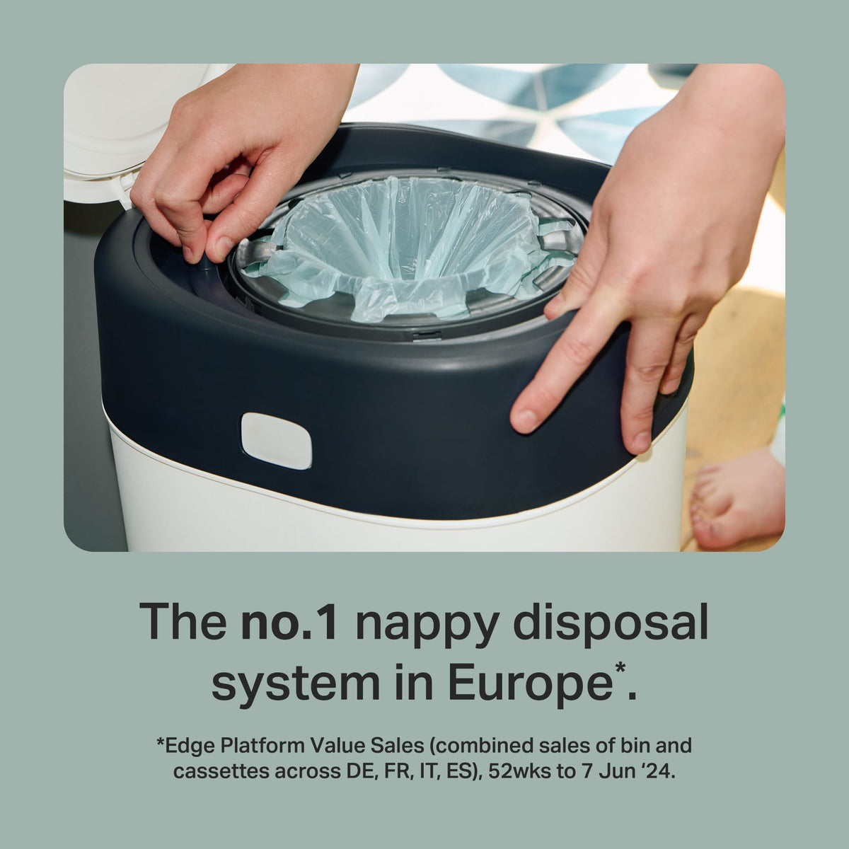 Tommee Tippee Twist & Click mähkmekonteineri kassett, 1 tk