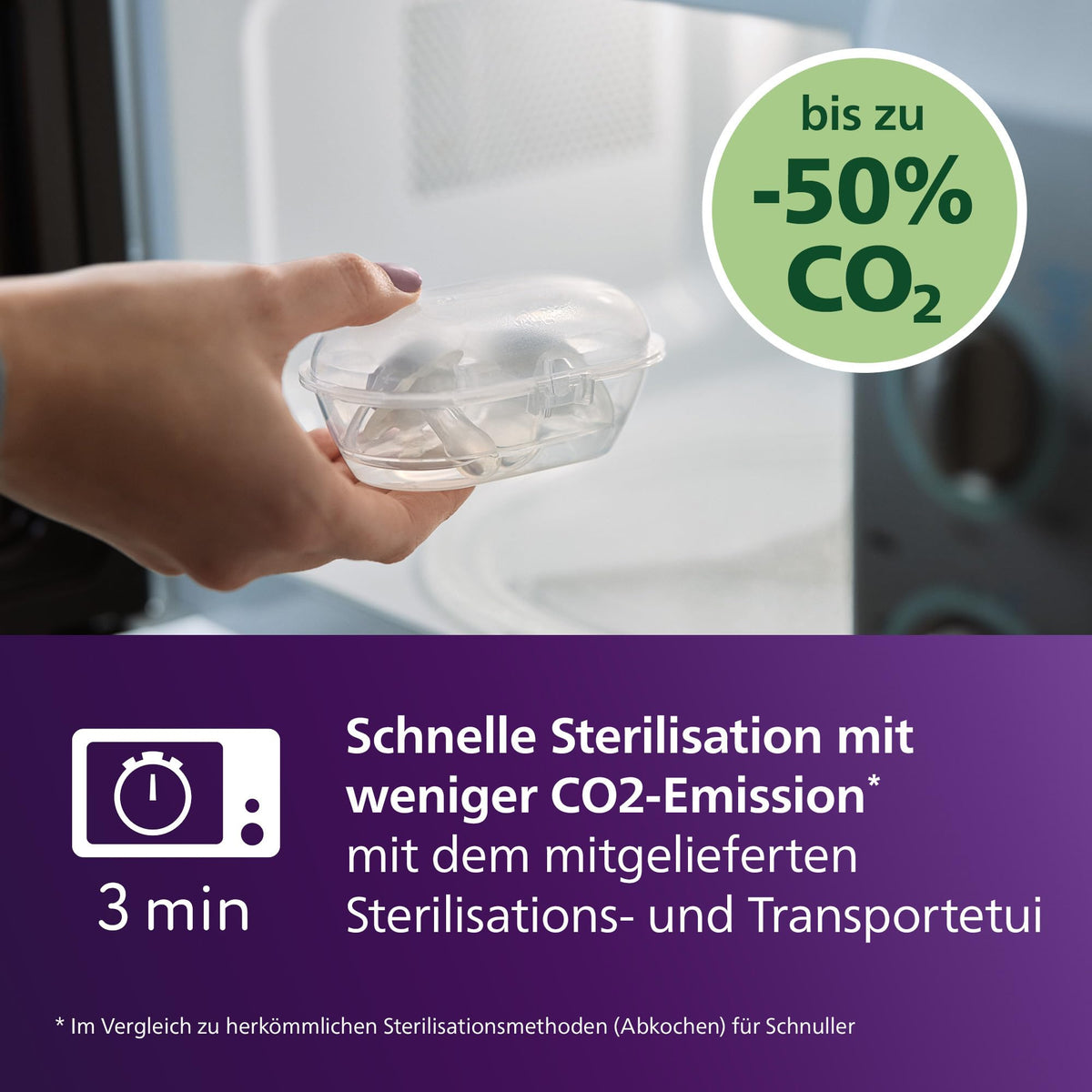 AVENT lutt ultra start Nighttime SCF075/18, 0-2 kuud, 2 tk