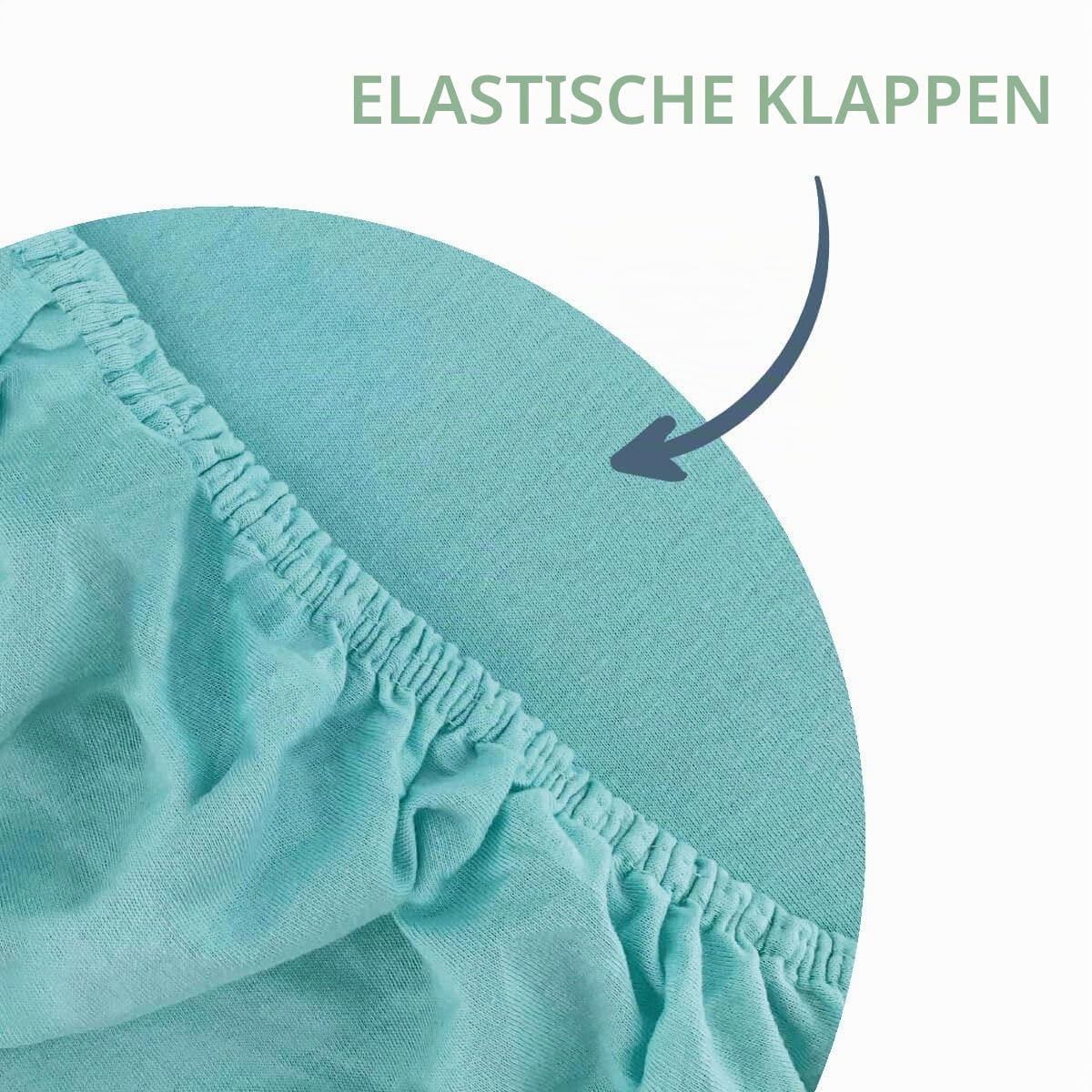 Babycalin kummilina 60 x 120 x 15 cm, sinine, BBC413012