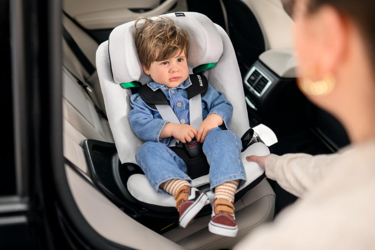 Maxi-Cosi Emerald 360 S organic cotton seat cover, Natural White