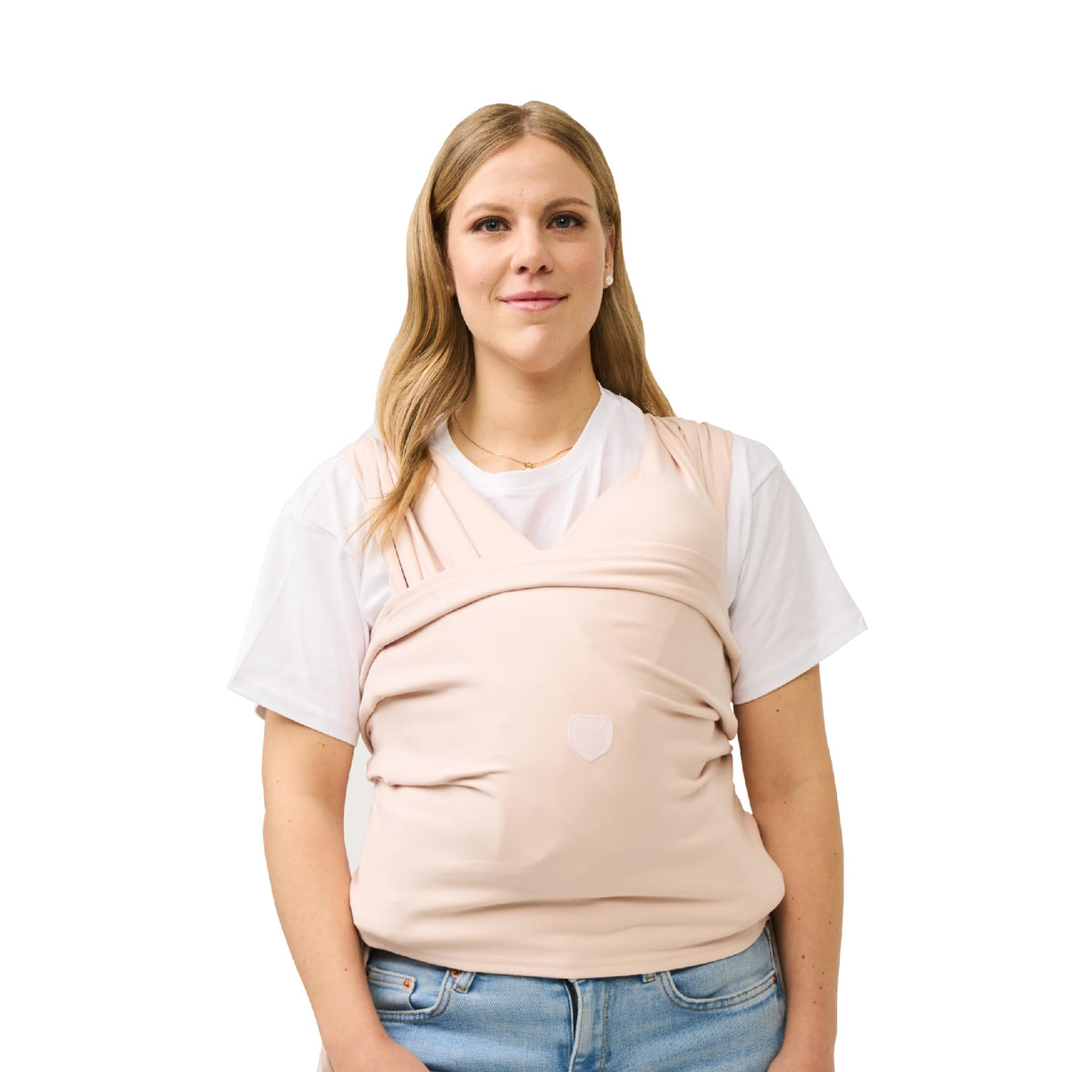 Koala Babycare elastic baby carrier wrap for newborns, up to 15 kg, pink