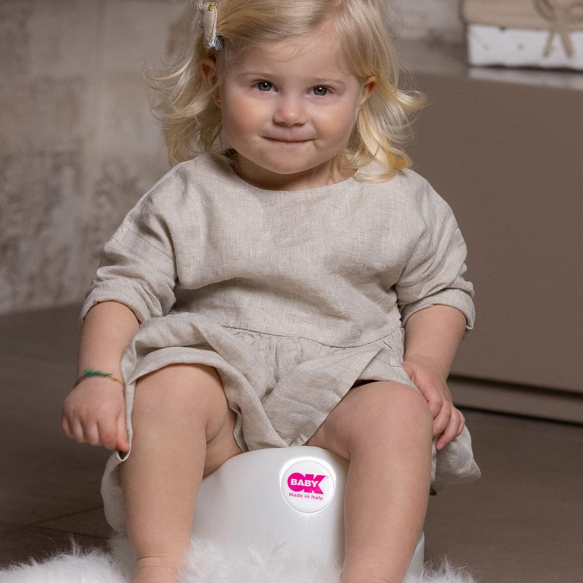 OKBABY Relax pott, roosa