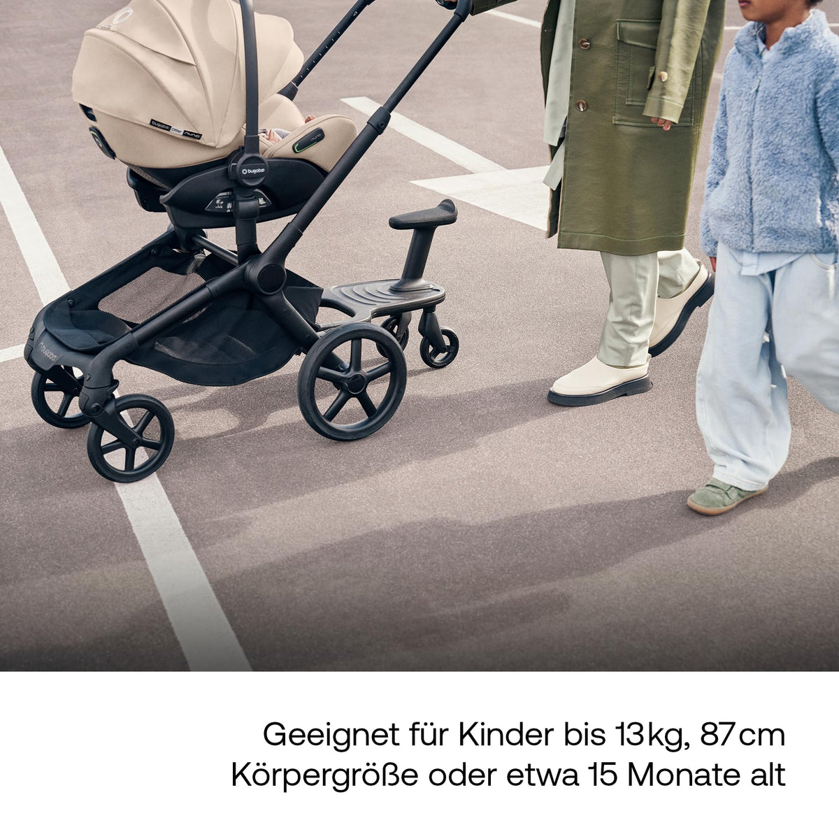Bugaboo Otter by Nuna turvahäll Desert Taupe Melange, 0–15 kuud