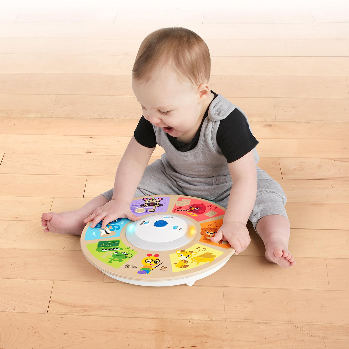 Baby Einstein Cal’s Smart Sounds Symphony wooden electronic activity toy, from 6 months