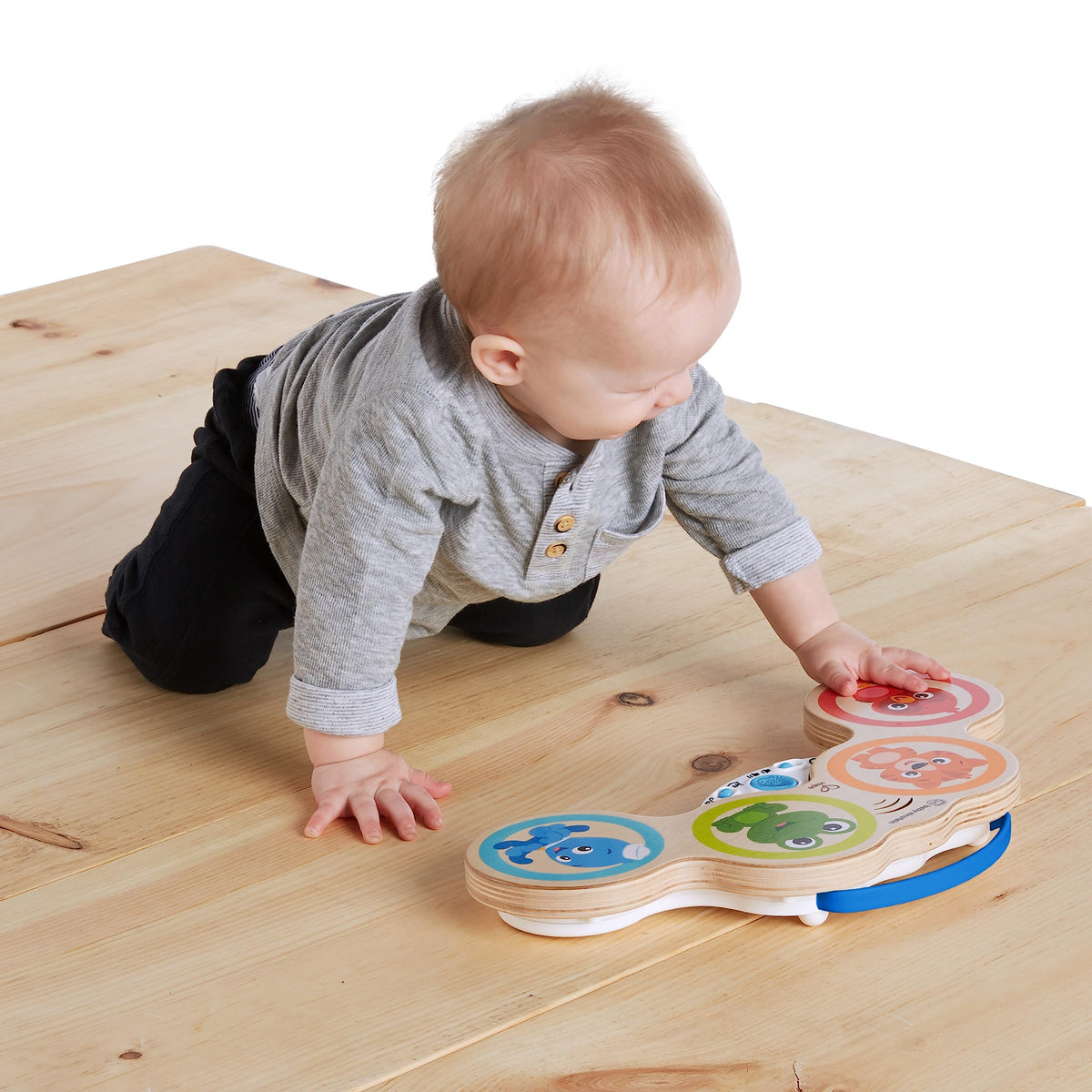 Baby Einstein Magic Touch wooden drum toy, from 6 months old