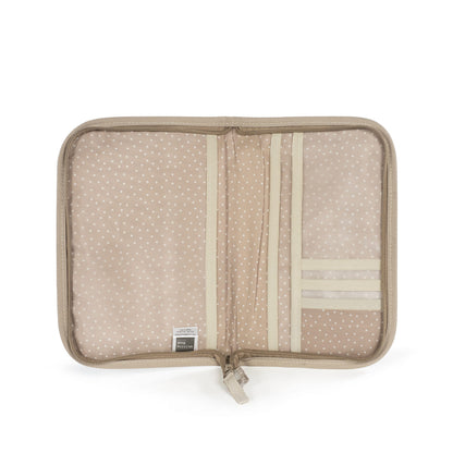 Walking Mum "I Love Vichy" beige document folder