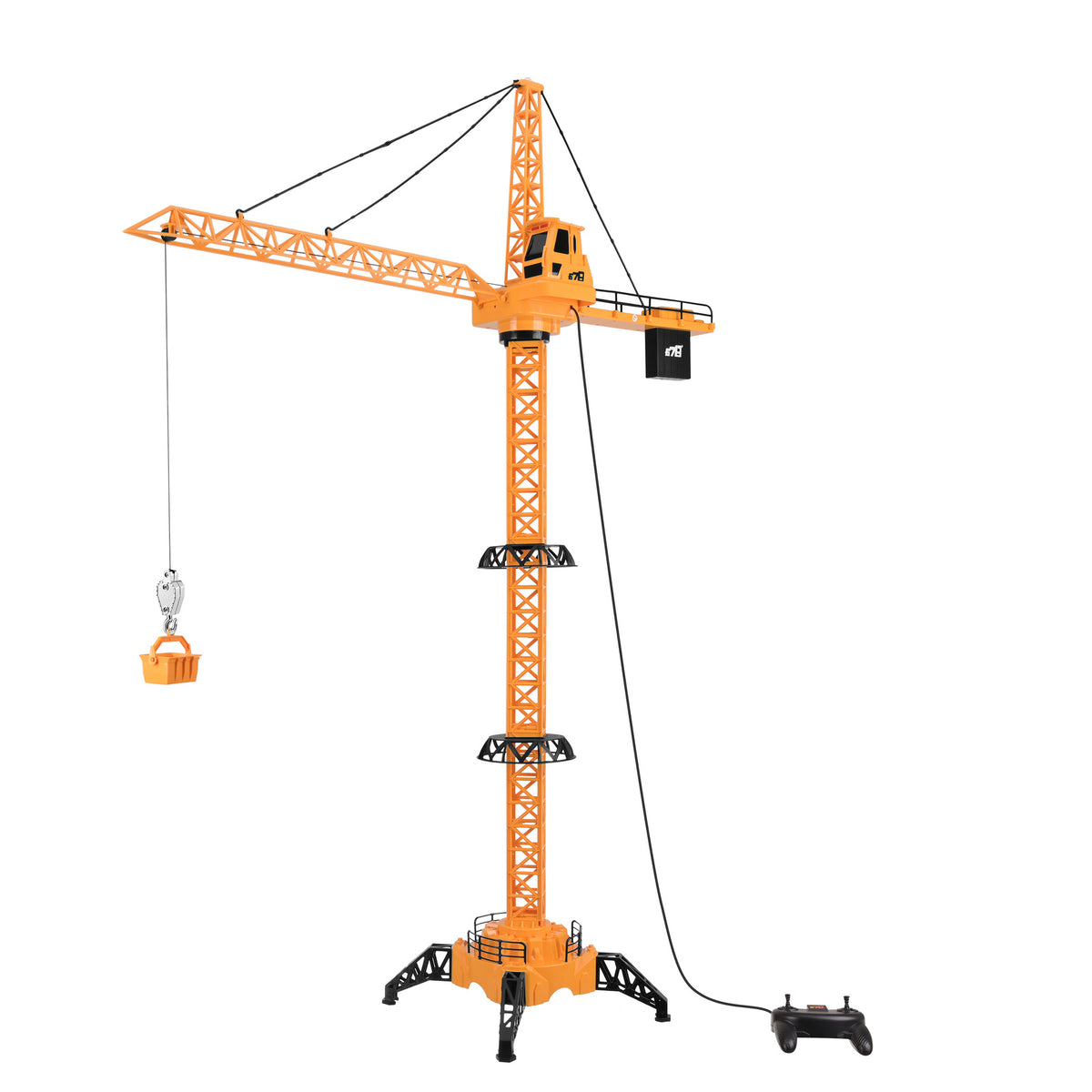 Kaugjuhitav mängukraana juhtmega puldiga, kuni 125 cm kõrge (alates 3. eluaastast)