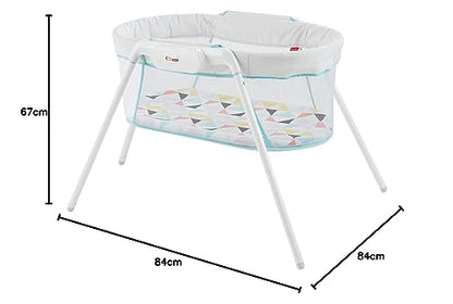 Fisher-Price portable baby crib with vibration