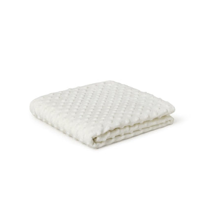 Interbaby baby blanket and teddy bear set, 80 × 110 cm, cream
