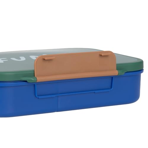 LÄSSIG Little Gang “Rainbow Green” kids' snack box