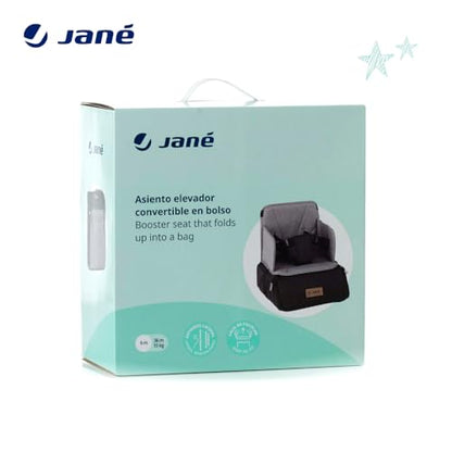 Jané portable booster seat, travel chair, and storage box