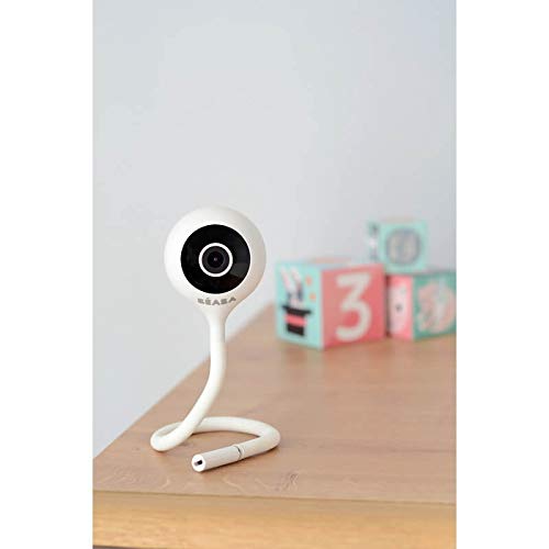 BEABA Zen Connect baby monitor with Full HD camera, white