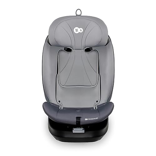 Kinderkraft I-Grow i-Size 360 rotating car seat 0–12 years (40–150 cm / 0–36 kg), grey