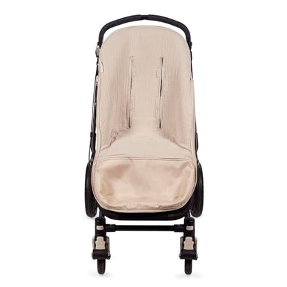 Walking Mum Eco Mum universaalne istmekate/soojakott kärule, apricot