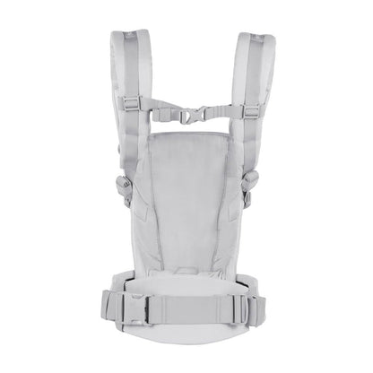 Ergobaby Adapt baby carrier for newborns, 3 carrying positions, SoftTouch cotton, light gray
