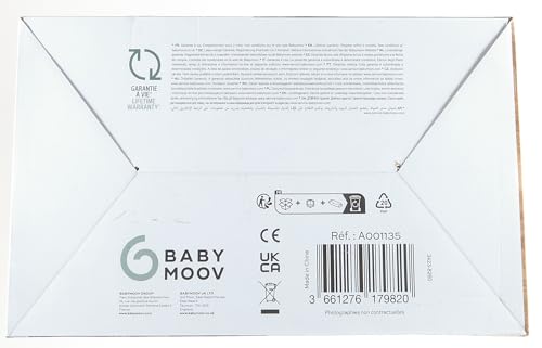 Babymoov Nutribaby(+) 6-in-1 baby food steamer and blender, 2.2 L, Mineral Beige