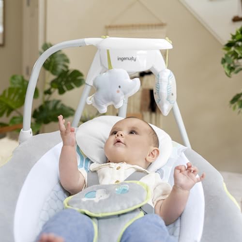 Ingenuity SimpleComfort electric baby swing, 6-speed, music and vibration, Everston