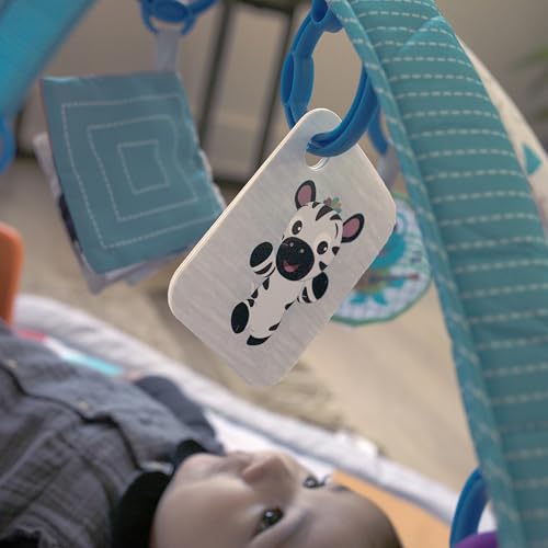 Baby Einstein 4-in-1 Kickin’ Tunes musical activity mat and play center with piano
