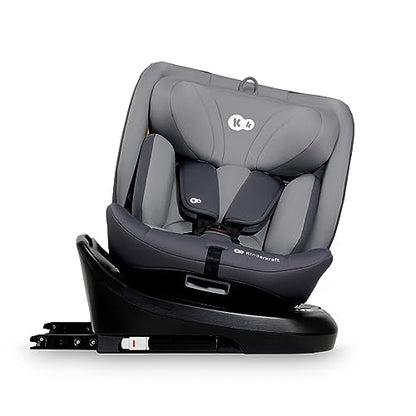 Kinderkraft I-Grow i-Size 360 rotating car seat 0–12 years (40–150 cm / 0–36 kg), grey