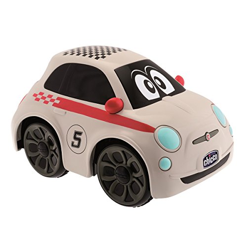 Chicco Fiat 500 Sport remote control car for kids, white