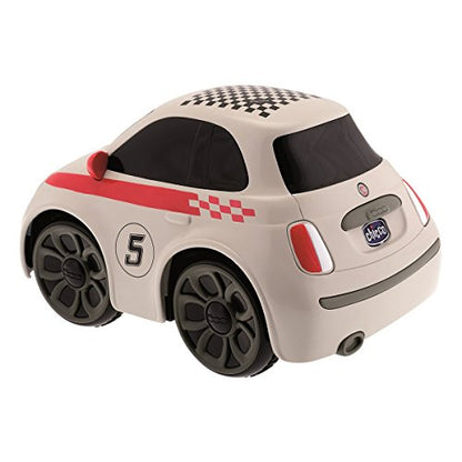 Chicco Fiat 500 Sport remote control car for kids, white