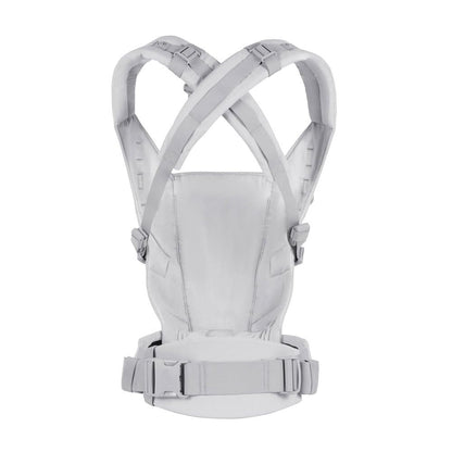 Ergobaby Adapt baby carrier for newborns, 3 carrying positions, SoftTouch cotton, light gray