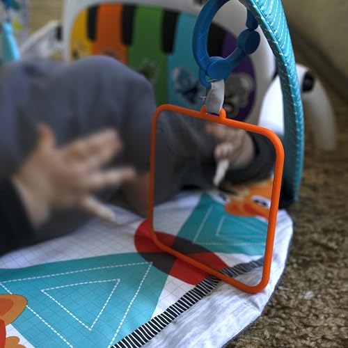 Baby Einstein 4-in-1 Kickin’ Tunes musical activity mat and play center with piano