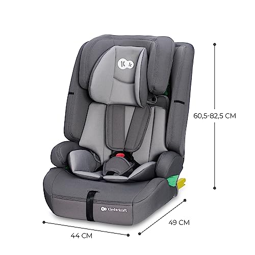 Kinderkraft Safety FIX2 i-Size car seat 76–150 cm (9–36 kg), ISOFIX, grey