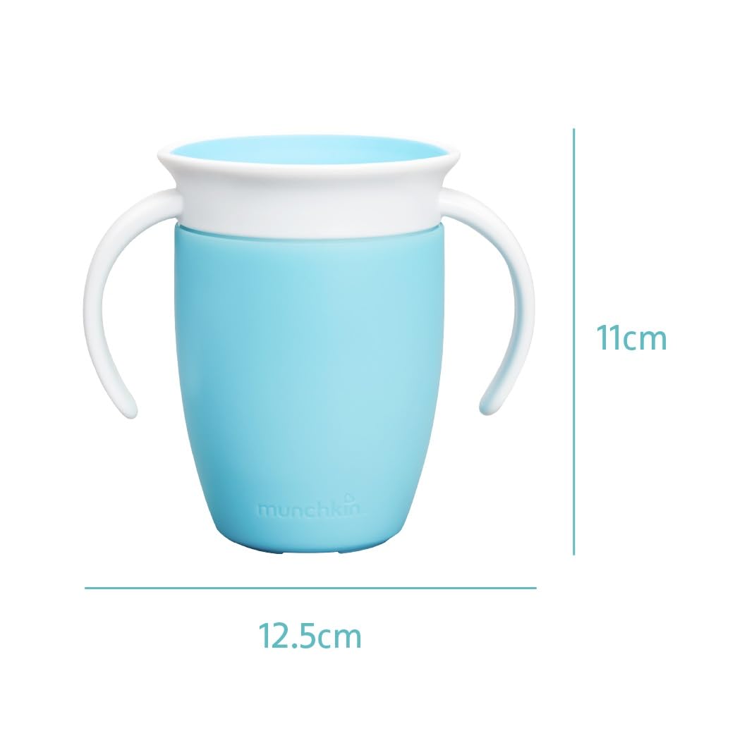 Munchkin Miracle 360 training cup 6+ months, 207 ml, blue