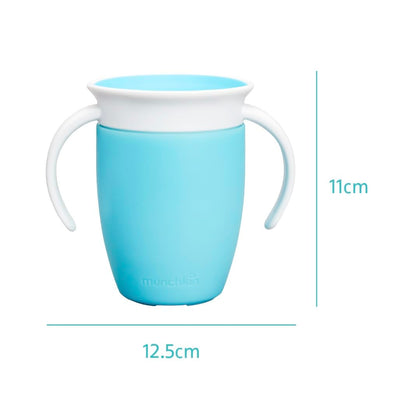 Munchkin Miracle 360 training cup 6+ months, 207 ml, blue