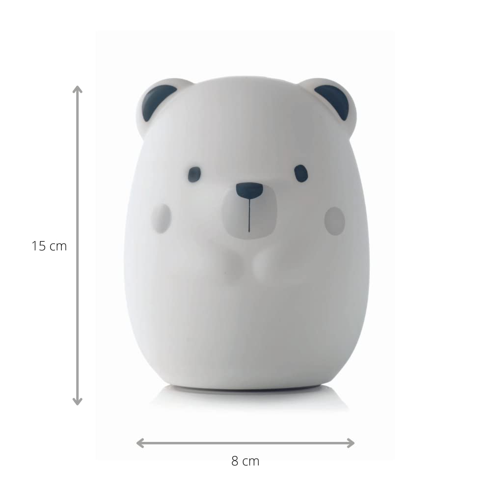Jané Yum Bear Big, Portable Company Light with Bear Shape, Light Up Room Decoration, Includes Two Programs, Large