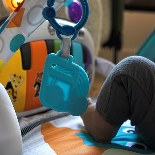 Baby Einstein 4-in-1 Kickin’ Tunes musical activity mat and play center with piano