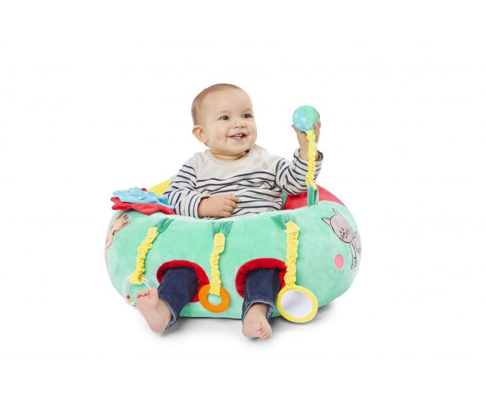 Sophie la girafe 2-in-1 baby chair and play center, multicolored