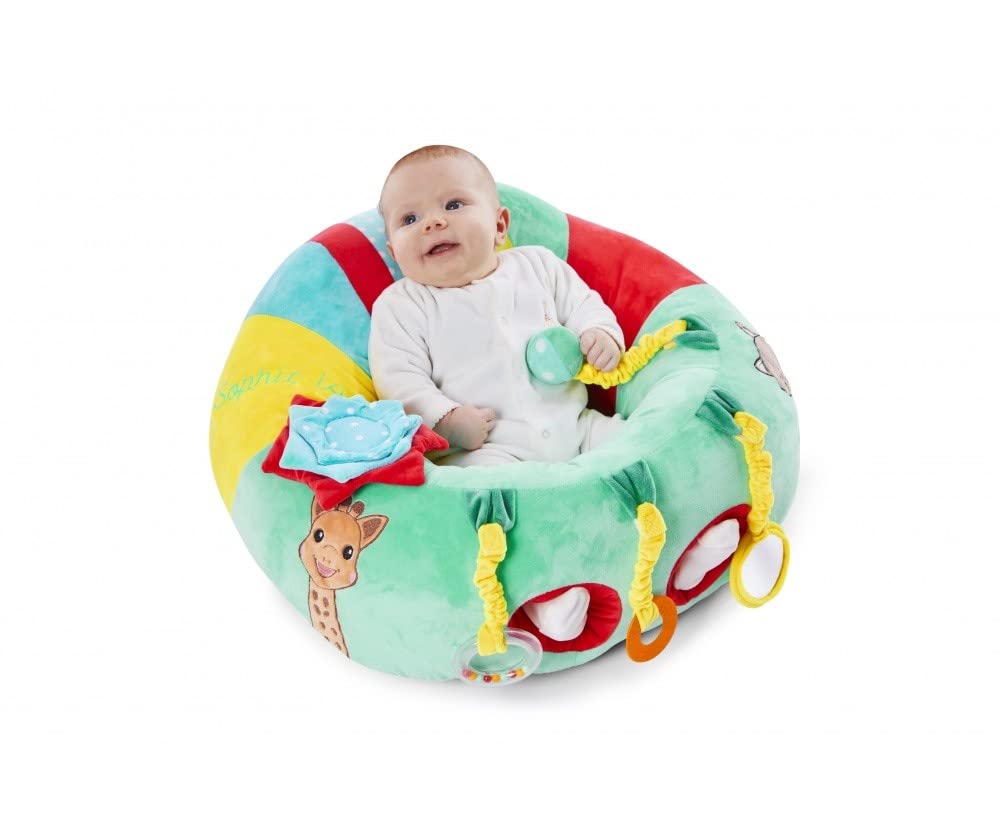 Sophie la girafe 2-in-1 baby chair and play center, multicolored
