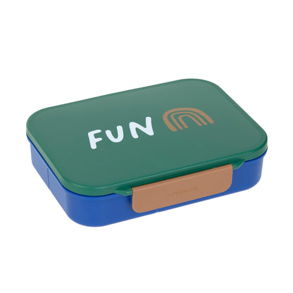 LÄSSIG Little Gang “Rainbow Green” kids' snack box