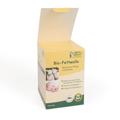 Grünspecht organic fat balm for baby and skin care, 50 g
