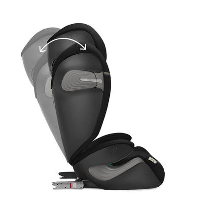 Cybex Solution S2 i-Fix turvatool, 100–150 cm, Moon Black