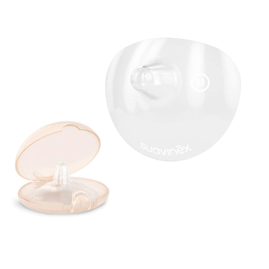 SUAVINEX silikoonist nibukaitsed 2 tk, suurus M, 24 mm