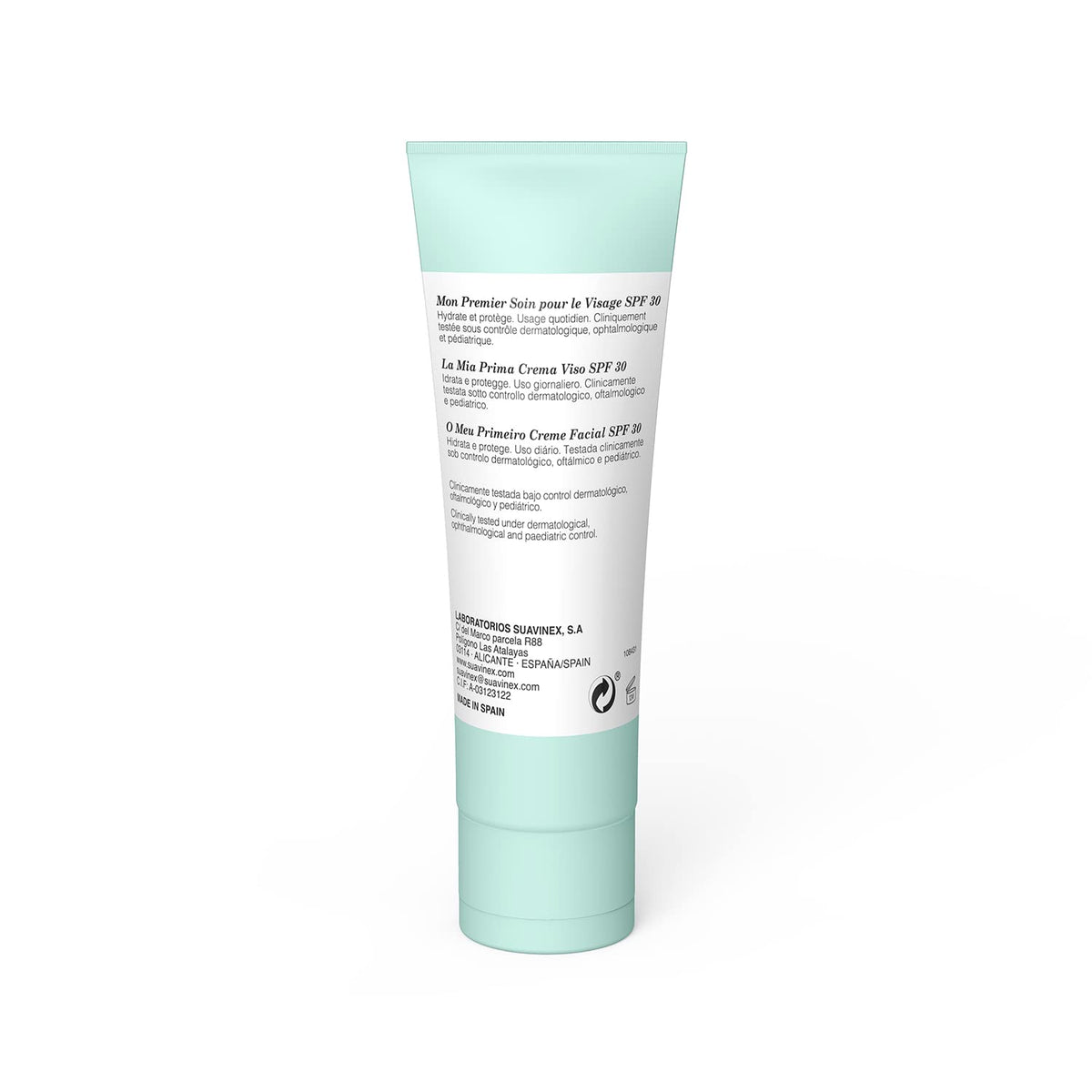 Suavinex niisutav ja kiatsev beebide näokreem SPF30, 50 ml