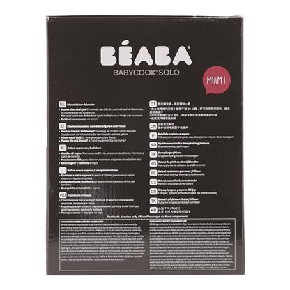 Béaba Babycook Solo 4-in-1 blender-steamer – 1100 ml, black
