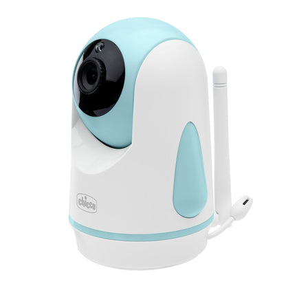 Chicco Evolution video baby monitor with 5" screen, rotating camera, and night vision