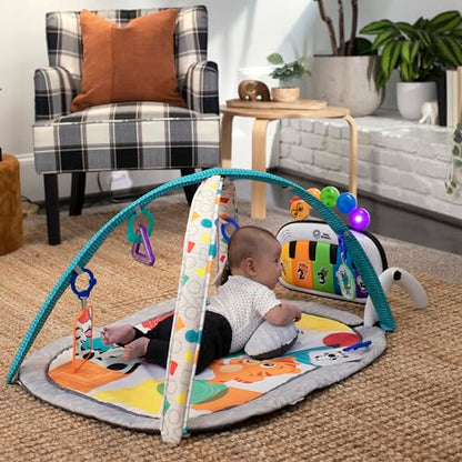 Baby Einstein 4-in-1 Kickin’ Tunes musical activity mat and play center with piano