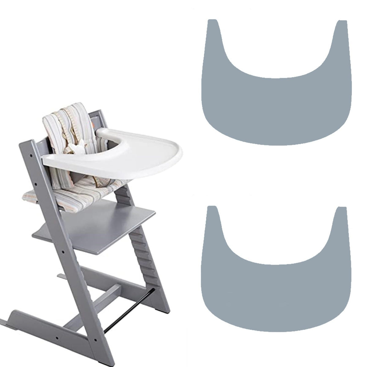 Silikoonist lauakate söögitoolile Stokke Tripp Trapp, 2 tk, sinine